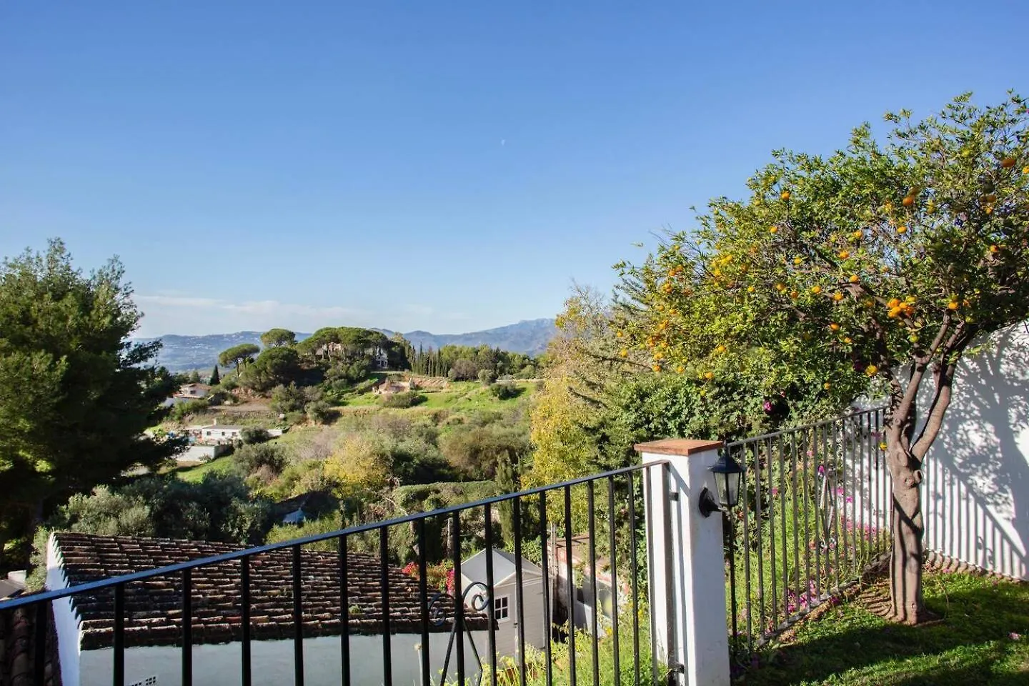 Beautiful House With Garden & Views In Mijas Villa Spain