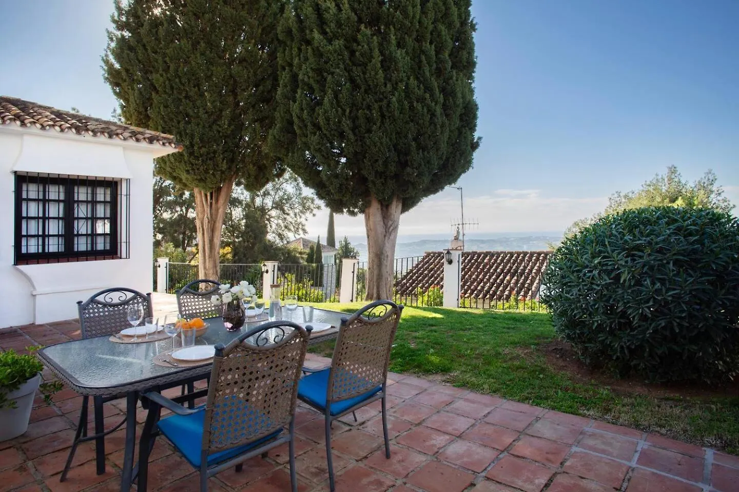 Beautiful House With Garden & Views In Mijas Villa